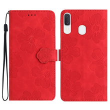 Load image into Gallery viewer, Flower Embossing Pattern Leather Phone Case, For Samsung Galaxy A22 5G, For Samsung Galaxy A23 5G, For Samsung Galaxy A23e / A23s, For Samsung Galaxy A32 4G, For Samsung Galaxy A32 5G, For Samsung Galaxy A33 5G, For Samsung Galaxy A34 5G               ...