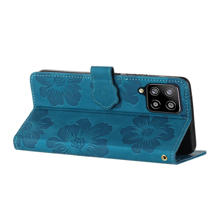 Flower Embossing Pattern Leather Phone Case, For Samsung Galaxy A42 5G, For Samsung Galaxy A50, For Samsung Galaxy A51 4G, For Samsung Galaxy A52 5G, For Samsung Galaxy A53 5G, For Samsung Galaxy A54 5G, For Samsung Galaxy A70, For Samsung Galaxy A71 4...
