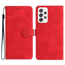 Load image into Gallery viewer, Flower Embossing Pattern Leather Phone Case, For Samsung Galaxy A42 5G, For Samsung Galaxy A50, For Samsung Galaxy A51 4G, For Samsung Galaxy A52 5G, For Samsung Galaxy A53 5G, For Samsung Galaxy A54 5G, For Samsung Galaxy A70, For Samsung Galaxy A71 4...