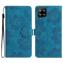 Load image into Gallery viewer, Flower Embossing Pattern Leather Phone Case