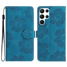 Flower Embossing Pattern Leather Phone Case, For Samsung Galaxy S24 Ultra 5G, For Samsung Galaxy A35 5G, For Samsung Galaxy A02s / F02s 164, For Samsung Galaxy A15, For Samsung Galaxy A25 5G, For Samsung Galaxy A02s EU, For Samsung Galaxy A05          ...
