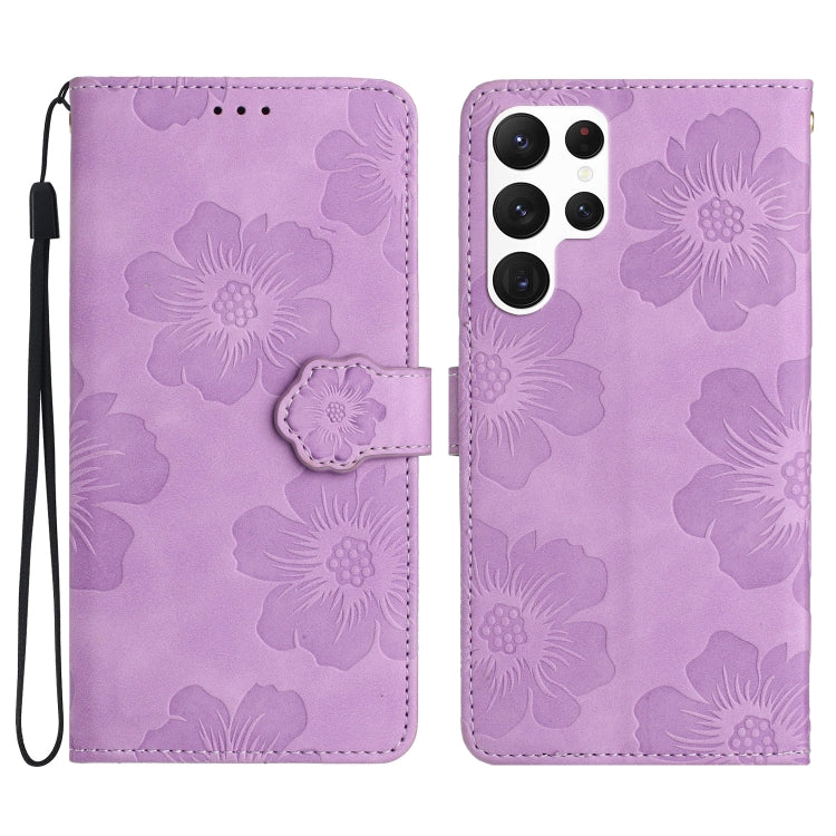Flower Embossing Pattern Leather Phone Case, For Samsung Galaxy S24 Ultra 5G, For Samsung Galaxy A35 5G, For Samsung Galaxy A02s / F02s 164, For Samsung Galaxy A15, For Samsung Galaxy A25 5G, For Samsung Galaxy A02s EU, For Samsung Galaxy A05          ...