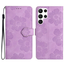 Load image into Gallery viewer, Flower Embossing Pattern Leather Phone Case, For Samsung Galaxy S24 Ultra 5G, For Samsung Galaxy A35 5G, For Samsung Galaxy A02s / F02s 164, For Samsung Galaxy A15, For Samsung Galaxy A25 5G, For Samsung Galaxy A02s EU, For Samsung Galaxy A05          ...