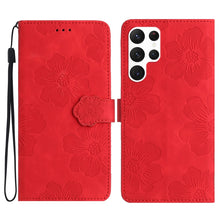 Load image into Gallery viewer, Flower Embossing Pattern Leather Phone Case, For Samsung Galaxy S24 Ultra 5G, For Samsung Galaxy A35 5G, For Samsung Galaxy A02s / F02s 164, For Samsung Galaxy A15, For Samsung Galaxy A25 5G, For Samsung Galaxy A02s EU, For Samsung Galaxy A05          ...