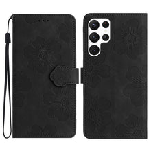 Load image into Gallery viewer, Flower Embossing Pattern Leather Phone Case, For Samsung Galaxy S24 Ultra 5G, For Samsung Galaxy A35 5G, For Samsung Galaxy A02s / F02s 164, For Samsung Galaxy A15, For Samsung Galaxy A25 5G, For Samsung Galaxy A02s EU, For Samsung Galaxy A05          ...