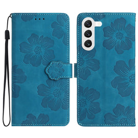 Flower Embossing Pattern Leather Phone Case, For Samsung Galaxy S24 5G, For Samsung Galaxy A03 164, For Samsung Galaxy A05s, For Samsung Galaxy A03 Core, For Samsung Galaxy A04, For Samsung Galaxy A04 Core, For Samsung Galaxy A04e, For Samsung Galaxy A...