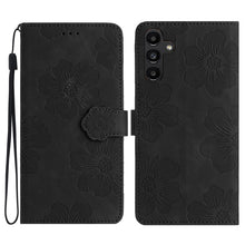 Load image into Gallery viewer, Flower Embossing Pattern Leather Phone Case, For Samsung Galaxy S24 Ultra 5G, For Samsung Galaxy A35 5G, For Samsung Galaxy A02s / F02s 164, For Samsung Galaxy A15, For Samsung Galaxy A25 5G, For Samsung Galaxy A02s EU, For Samsung Galaxy A05          ...