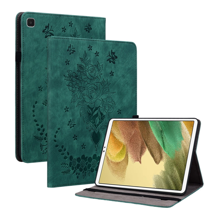 Butterfly Rose Embossed Leather Tablet Case, For Samsung Galaxy A7 Lite T220 / T225, For Samsung Galaxy Tab S5e/T720/T725, For Samsung Galaxy Tab A 10.1 2019 T510, For Samsung Galaxy Tab A 8.0 2019 T290, For Samsung Galaxy Tab S4 10.5 SM-T830          ...