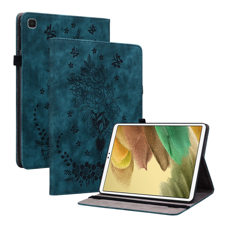 Butterfly Rose Embossed Leather Tablet Case, For Samsung Galaxy A7 Lite T220 / T225, For Samsung Galaxy Tab S5e/T720/T725, For Samsung Galaxy Tab A 10.1 2019 T510, For Samsung Galaxy Tab A 8.0 2019 T290, For Samsung Galaxy Tab S4 10.5 SM-T830          ...