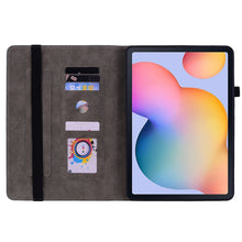 Load image into Gallery viewer, Butterfly Rose Embossed Leather Tablet Case