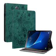 Load image into Gallery viewer, Butterfly Rose Embossed Leather Tablet Case