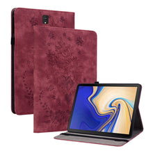 Load image into Gallery viewer, Butterfly Rose Embossed Leather Tablet Case