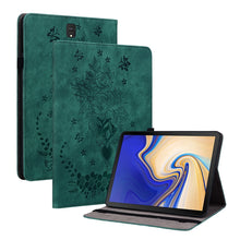 Load image into Gallery viewer, Butterfly Rose Embossed Leather Tablet Case