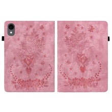 Load image into Gallery viewer, Butterfly Rose Embossed Leather Tablet Case, For Samsung Galaxy Tab S11, For Samsung Galaxy Tab А9+, For Samsung Galaxy Tab А9, For Samsung Galaxy Tab S9, For Samsung Galaxy Tab S9+, For Samsung Galaxy Tab S8+ / S7+ / S7 FE, For Samsung Galaxy Tab S7 /...