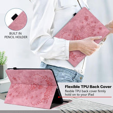 Load image into Gallery viewer, Butterfly Rose Embossed Leather Tablet Case, For Samsung Galaxy Tab S11, For Samsung Galaxy Tab А9+, For Samsung Galaxy Tab А9, For Samsung Galaxy Tab S9, For Samsung Galaxy Tab S9+, For Samsung Galaxy Tab S8+ / S7+ / S7 FE, For Samsung Galaxy Tab S7 /...
