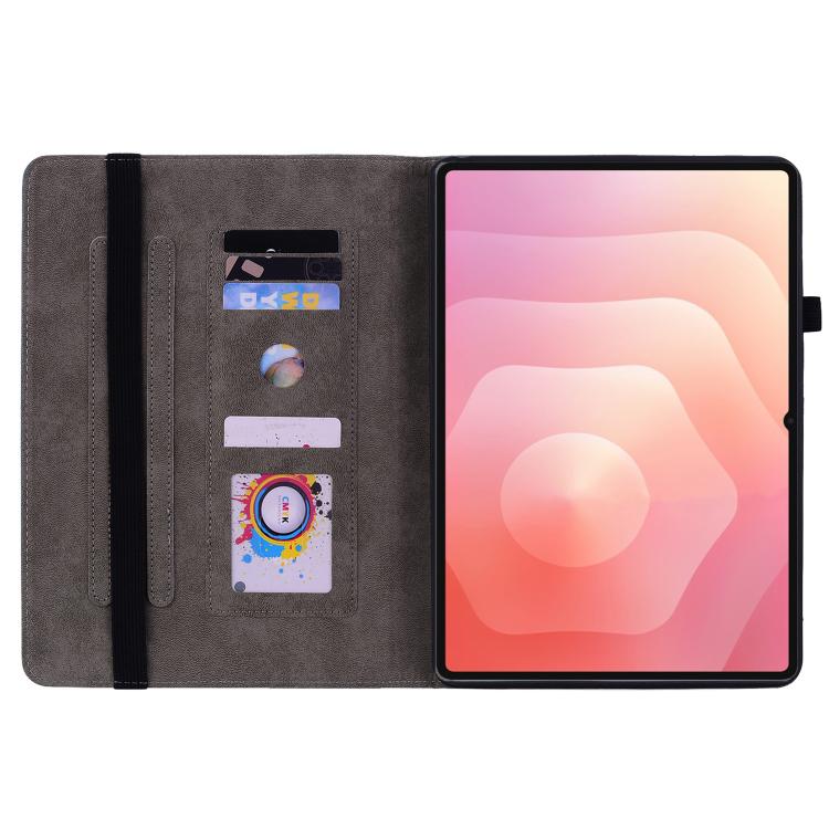 Butterfly Rose Embossed Leather Tablet Case, For Galaxy Tab S12+, For Samsung Galaxy Tab S11, For Samsung Galaxy Tab А9+, For Samsung Galaxy Tab А9, For Samsung Galaxy Tab S9, For Samsung Galaxy Tab S9+, For Samsung Galaxy Tab S8+ / S7+ / S7 FE        ...