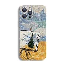 Load image into Gallery viewer, Precise Hole Oil Painting Pattern PC Phone Case, For iPhone 15 Pro Max, For iPhone 15 Pro, For iPhone 15 Plus, For iPhone 15, For iPhone 14 Plus