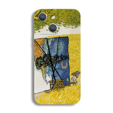 Load image into Gallery viewer, Precise Hole Oil Painting Pattern PC Phone Case, For iPhone 15 Pro Max, For iPhone 15 Pro, For iPhone 15 Plus, For iPhone 15, For iPhone 14 Plus