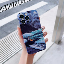 Load image into Gallery viewer, Precise Hole Oil Painting Pattern PC Phone Case