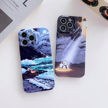 Load image into Gallery viewer, Precise Hole Oil Painting Pattern PC Phone Case
