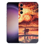 Precise Hole Oil Painting Pattern PC Phone Case