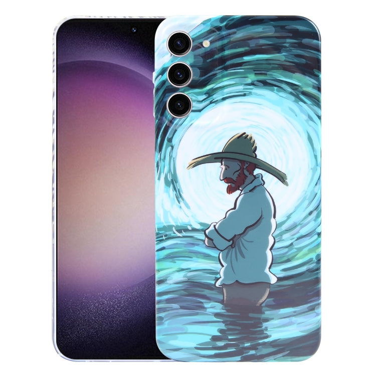 Precise Hole Oil Painting Pattern PC Phone Case