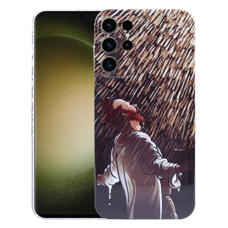 Precise Hole Oil Painting Pattern PC Phone Case