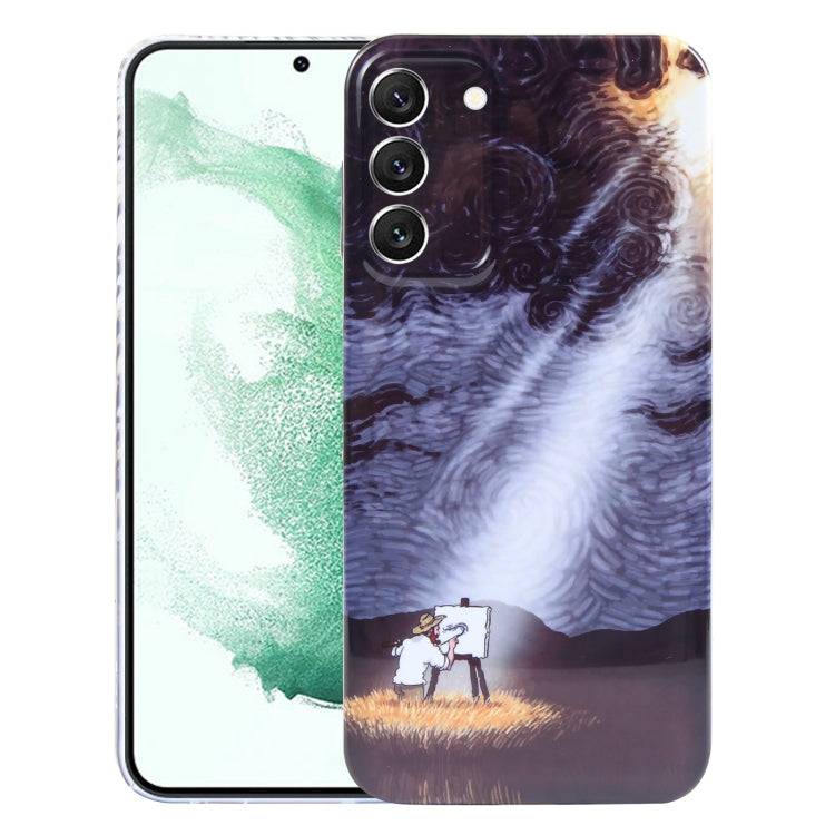 Precise Hole Oil Painting Pattern PC Phone Case
