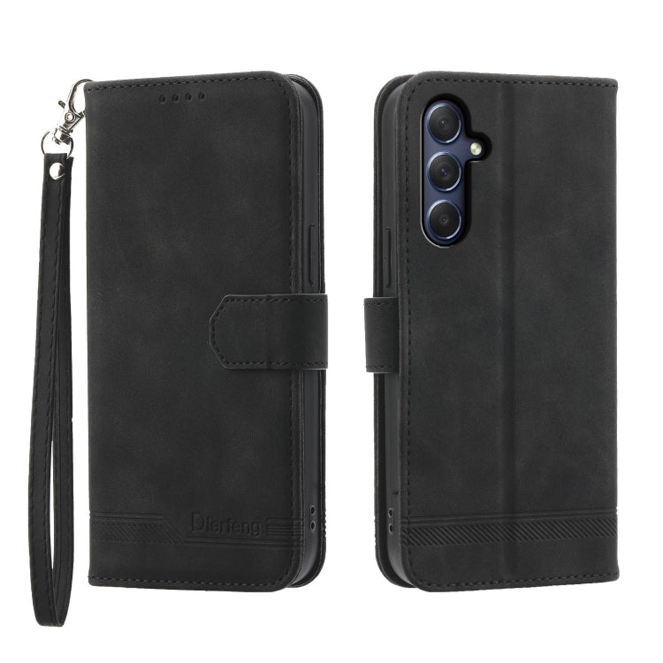 Dierfeng Dream Line TPU + PU Leather Phone Case, For Samsung Galaxy A15, For Samsung Galaxy A05, For Samsung Galaxy A05s, For Samsung Galaxy A25 5G Global, For Samsung Galaxy M54 5G, For Samsung Galaxy M62
