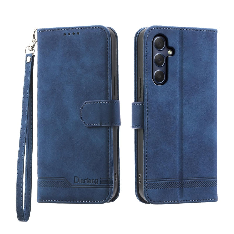 Dierfeng Dream Line TPU + PU Leather Phone Case, For Samsung Galaxy A15, For Samsung Galaxy A05, For Samsung Galaxy A05s, For Samsung Galaxy A25 5G Global, For Samsung Galaxy M54 5G, For Samsung Galaxy M62