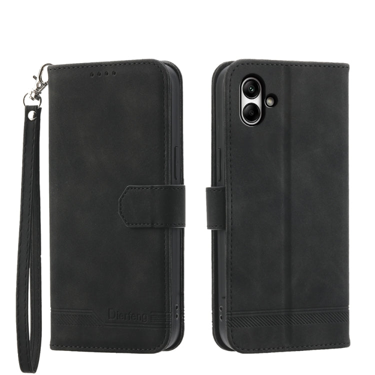 Dierfeng Dream Line TPU + PU Leather Phone Case, For Samsung Galaxy A15, For Samsung Galaxy A05, For Samsung Galaxy A05s, For Samsung Galaxy A25 5G Global, For Samsung Galaxy M54 5G, For Samsung Galaxy M62