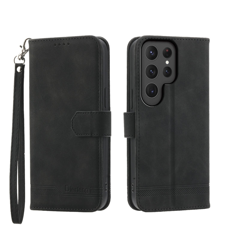 Dierfeng Dream Line TPU + PU Leather Phone Case, For Samsung Galaxy M55, For Samsung Galaxy M15 5G / F15 5G, For Samsung Galaxy Xcover 7, For Samsung Galaxy A55, For Samsung Galaxy A35, For Samsung Galaxy S24 Ultra 5G, For Samsung Galaxy S24+ 5G       ...