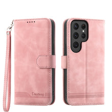 Load image into Gallery viewer, Dierfeng Dream Line TPU + PU Leather Phone Case, For Samsung Galaxy M55, For Samsung Galaxy M15 5G / F15 5G, For Samsung Galaxy Xcover 7, For Samsung Galaxy A55, For Samsung Galaxy A35, For Samsung Galaxy S24 Ultra 5G, For Samsung Galaxy S24+ 5G       ...