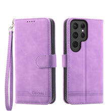 Load image into Gallery viewer, Dierfeng Dream Line TPU + PU Leather Phone Case, For Samsung Galaxy M55, For Samsung Galaxy M15 5G / F15 5G, For Samsung Galaxy Xcover 7, For Samsung Galaxy A55, For Samsung Galaxy A35, For Samsung Galaxy S24 Ultra 5G, For Samsung Galaxy S24+ 5G       ...