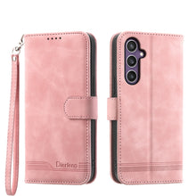Load image into Gallery viewer, Dierfeng Dream Line TPU + PU Leather Phone Case, For Samsung Galaxy M55, For Samsung Galaxy M15 5G / F15 5G, For Samsung Galaxy Xcover 7, For Samsung Galaxy A55, For Samsung Galaxy A35, For Samsung Galaxy S24 Ultra 5G, For Samsung Galaxy S24+ 5G       ...