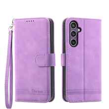 Load image into Gallery viewer, Dierfeng Dream Line TPU + PU Leather Phone Case, For Samsung Galaxy M55, For Samsung Galaxy M15 5G / F15 5G, For Samsung Galaxy Xcover 7, For Samsung Galaxy A55, For Samsung Galaxy A35, For Samsung Galaxy S24 Ultra 5G, For Samsung Galaxy S24+ 5G       ...