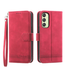 Load image into Gallery viewer, Dierfeng Dream Line TPU + PU Leather Phone Case, For Samsung Galaxy A15, For Samsung Galaxy A05, For Samsung Galaxy A05s, For Samsung Galaxy A25 5G Global, For Samsung Galaxy M54 5G, For Samsung Galaxy M62