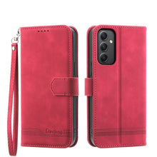 Load image into Gallery viewer, Dierfeng Dream Line TPU + PU Leather Phone Case, For Samsung Galaxy M55, For Samsung Galaxy M15 5G / F15 5G, For Samsung Galaxy Xcover 7, For Samsung Galaxy A55, For Samsung Galaxy A35, For Samsung Galaxy S24 Ultra 5G, For Samsung Galaxy S24+ 5G       ...