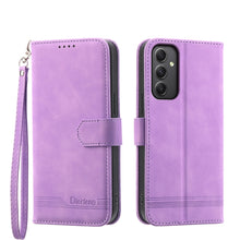 Load image into Gallery viewer, Dierfeng Dream Line TPU + PU Leather Phone Case, For Samsung Galaxy M55, For Samsung Galaxy M15 5G / F15 5G, For Samsung Galaxy Xcover 7, For Samsung Galaxy A55, For Samsung Galaxy A35, For Samsung Galaxy S24 Ultra 5G, For Samsung Galaxy S24+ 5G       ...