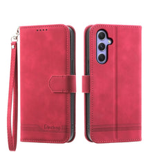 Load image into Gallery viewer, Dierfeng Dream Line TPU + PU Leather Phone Case, For Samsung Galaxy M55, For Samsung Galaxy M15 5G / F15 5G, For Samsung Galaxy Xcover 7, For Samsung Galaxy A55, For Samsung Galaxy A35, For Samsung Galaxy S24 Ultra 5G, For Samsung Galaxy S24+ 5G       ...