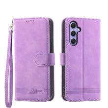 Load image into Gallery viewer, Dierfeng Dream Line TPU + PU Leather Phone Case, For Samsung Galaxy M55, For Samsung Galaxy M15 5G / F15 5G, For Samsung Galaxy Xcover 7, For Samsung Galaxy A55, For Samsung Galaxy A35, For Samsung Galaxy S24 Ultra 5G, For Samsung Galaxy S24+ 5G       ...