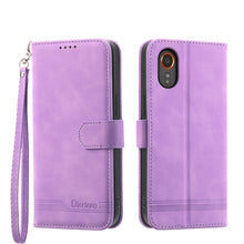 Load image into Gallery viewer, Dierfeng Dream Line TPU + PU Leather Phone Case, For Samsung Galaxy M55, For Samsung Galaxy M15 5G / F15 5G, For Samsung Galaxy Xcover 7, For Samsung Galaxy A55, For Samsung Galaxy A35, For Samsung Galaxy S24 Ultra 5G, For Samsung Galaxy S24+ 5G       ...