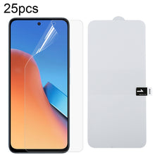 Load image into Gallery viewer, 25pcs Full Screen Protector Explosion-proof Hydrogel Film, For Xiaomi Redmi 12 / 12R / 12 5G / Note 12R / Poco M6 Pro, For Xiaomi 13T Pro, For Xiaomi 13T, For Xiaomi Redmi Note 12T Pro
