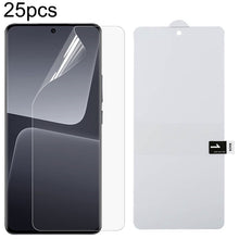 Load image into Gallery viewer, 25pcs Full Screen Protector Explosion-proof Hydrogel Film, For Xiaomi Redmi 12 / 12R / 12 5G / Note 12R / Poco M6 Pro, For Xiaomi 13T Pro, For Xiaomi 13T, For Xiaomi Redmi Note 12T Pro