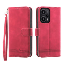 Load image into Gallery viewer, Dierfeng Dream Line TPU + PU Leather Phone Case, For Xiaomi Redmi Note 13 Pro+, For Xiaomi Redmi Note 13 Pro 5G, For Xiaomi 13T, For Xiaomi Redmi Note 12 Turbo 5G/Poco F5, For Xiaomi Redmi Note 12S 4G Global, For Xiaomi Poco X6 Pro 5G