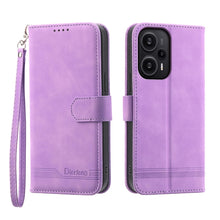 Load image into Gallery viewer, Dierfeng Dream Line TPU + PU Leather Phone Case, For Xiaomi Redmi Note 13 Pro+, For Xiaomi Redmi Note 13 Pro 5G, For Xiaomi 13T, For Xiaomi Redmi Note 12 Turbo 5G/Poco F5, For Xiaomi Redmi Note 12S 4G Global, For Xiaomi Poco X6 Pro 5G