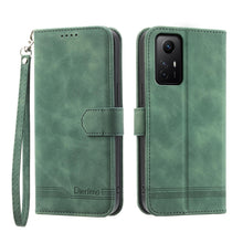 Load image into Gallery viewer, Dierfeng Dream Line TPU + PU Leather Phone Case, For Xiaomi Redmi Note 13 Pro+, For Xiaomi Redmi Note 13 Pro 5G, For Xiaomi 13T, For Xiaomi Redmi Note 12 Turbo 5G/Poco F5, For Xiaomi Redmi Note 12S 4G Global, For Xiaomi Poco X6 Pro 5G