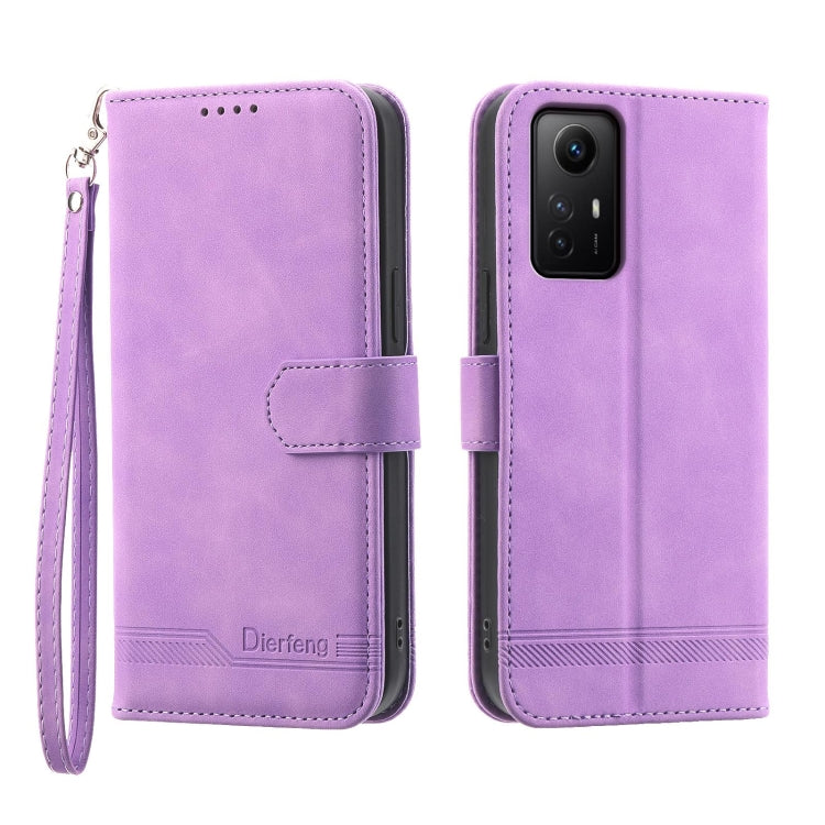 Dierfeng Dream Line TPU + PU Leather Phone Case, For Xiaomi Redmi Note 13 Pro+, For Xiaomi Redmi Note 13 Pro 5G, For Xiaomi 13T, For Xiaomi Redmi Note 12 Turbo 5G/Poco F5, For Xiaomi Redmi Note 12S 4G Global, For Xiaomi Poco X6 Pro 5G