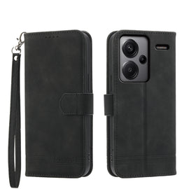 Dierfeng Dream Line TPU + PU Leather Phone Case, For Xiaomi Redmi Note 13 Pro+, For Xiaomi Redmi Note 13 Pro 5G, For Xiaomi 13T, For Xiaomi Redmi Note 12 Turbo 5G/Poco F5, For Xiaomi Redmi Note 12S 4G Global, For Xiaomi Poco X6 Pro 5G
