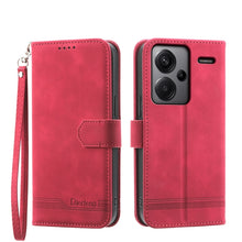 Load image into Gallery viewer, Dierfeng Dream Line TPU + PU Leather Phone Case, For Xiaomi Redmi Note 13 Pro+, For Xiaomi Redmi Note 13 Pro 5G, For Xiaomi 13T, For Xiaomi Redmi Note 12 Turbo 5G/Poco F5, For Xiaomi Redmi Note 12S 4G Global, For Xiaomi Poco X6 Pro 5G